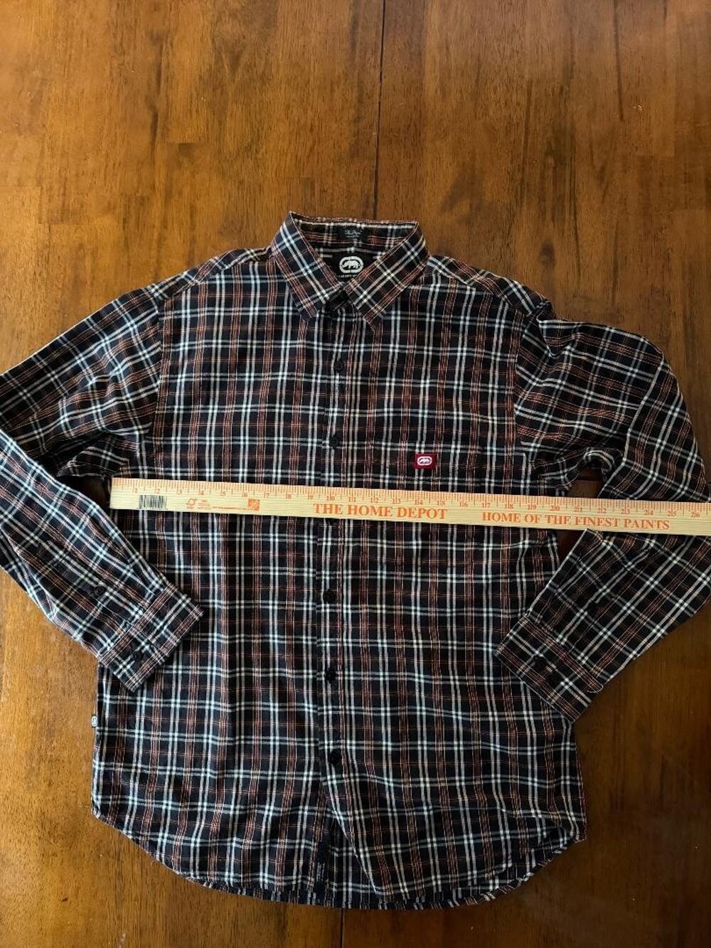 Mens Ecko Unlimited The Dwyer Long Sleeve Button Up Shirt, Size M